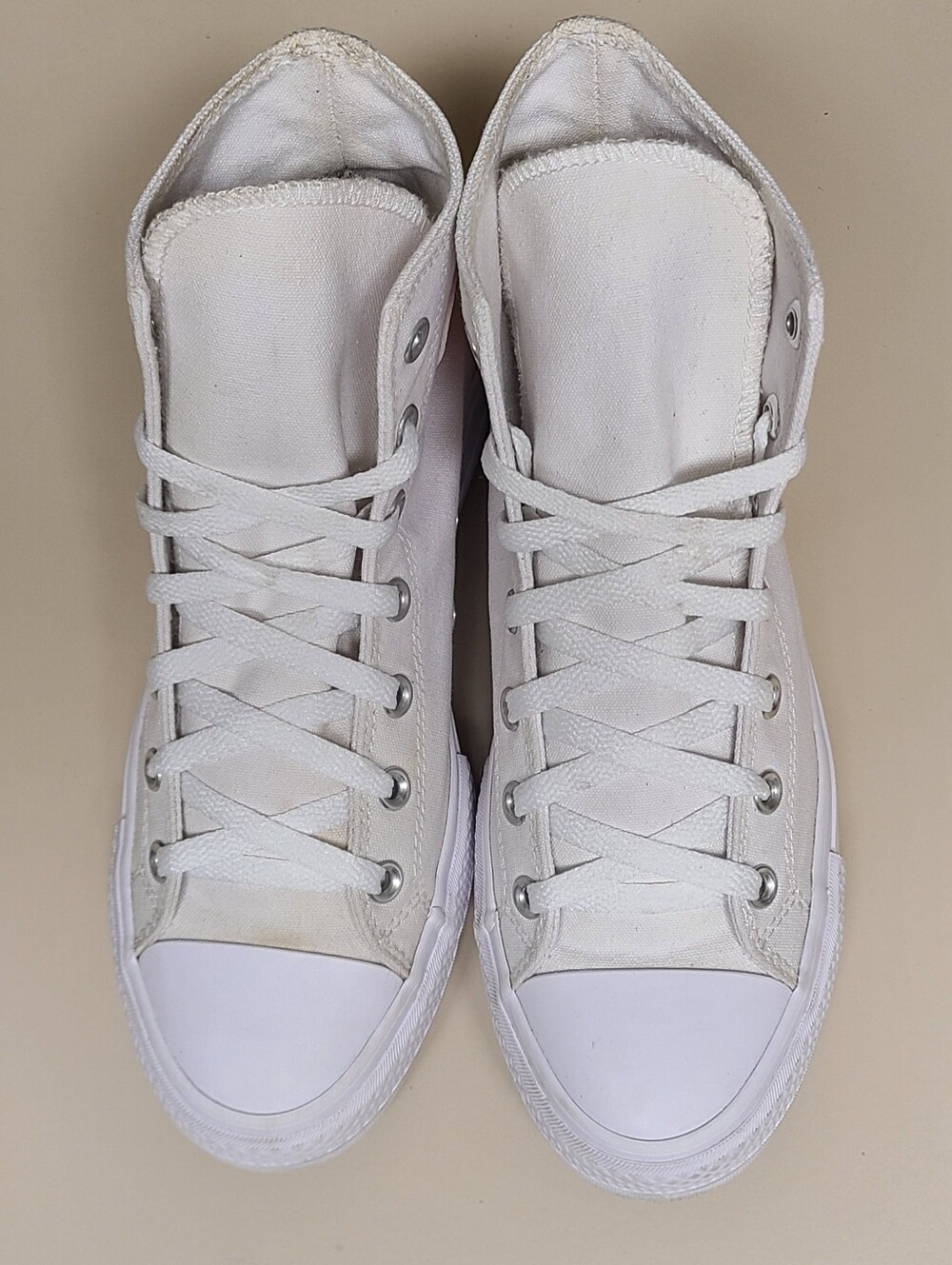 Converse CTAS Hi Lift 'Love Me Lots' Heart patch casual hi top sneakers size 9 - Picture 5 of 12